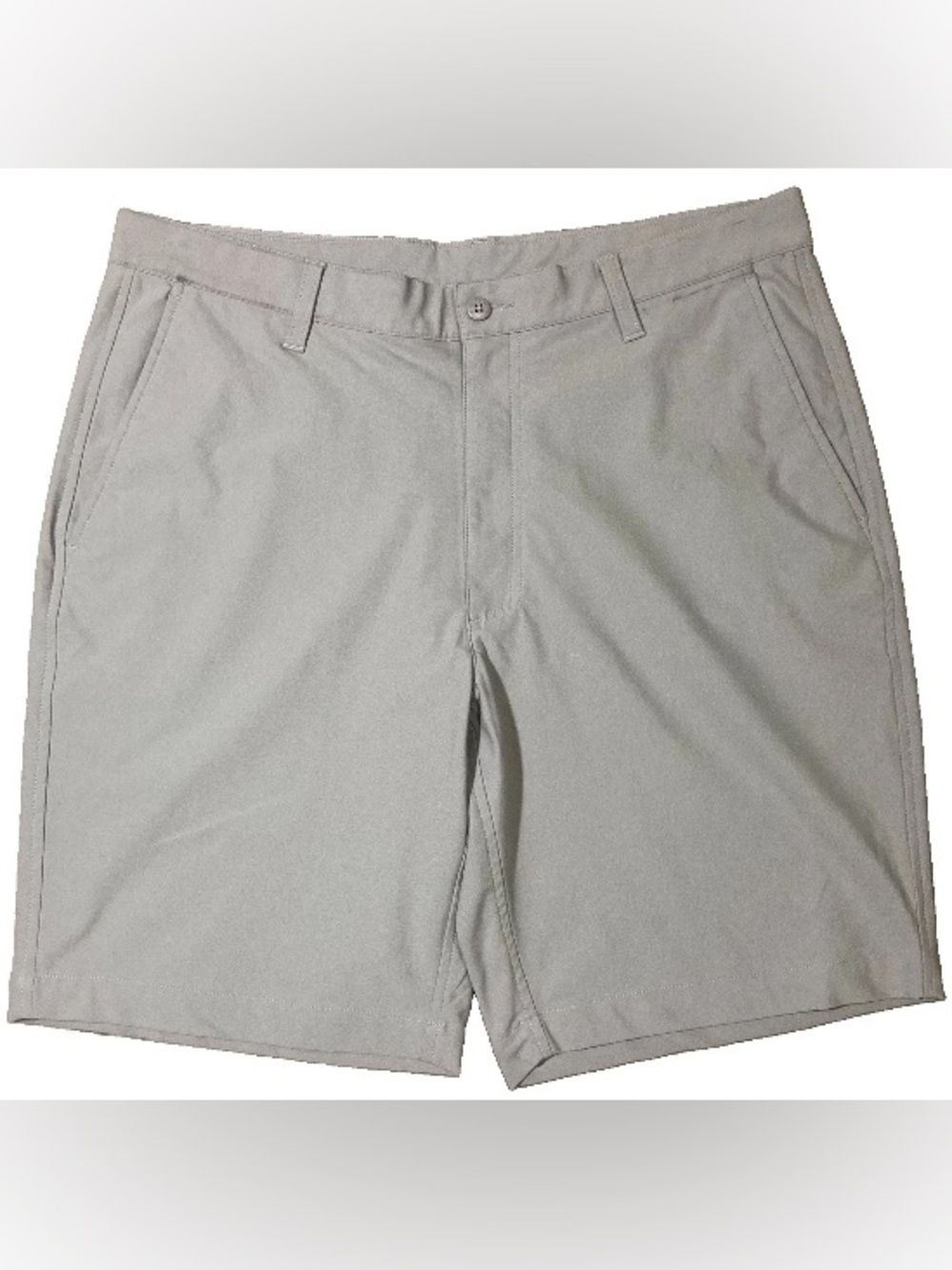 Footjoy Golf Shorts Mens Size 35 Gray Flat Front